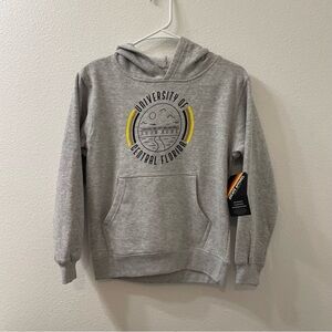 University of central Florida pullover hoodie gray kids medium NWT